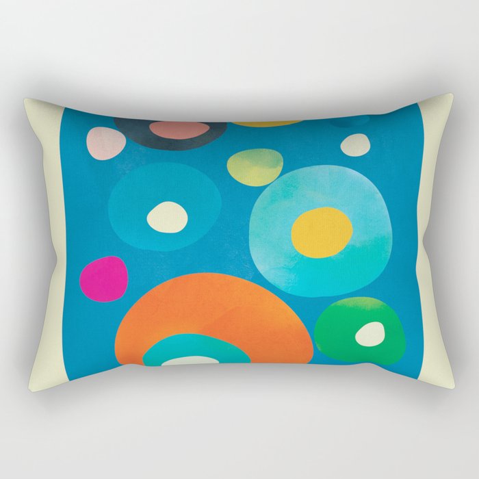 Mid-Century Abstract Balance 14 Rectangular Pillow Gallery Image 2