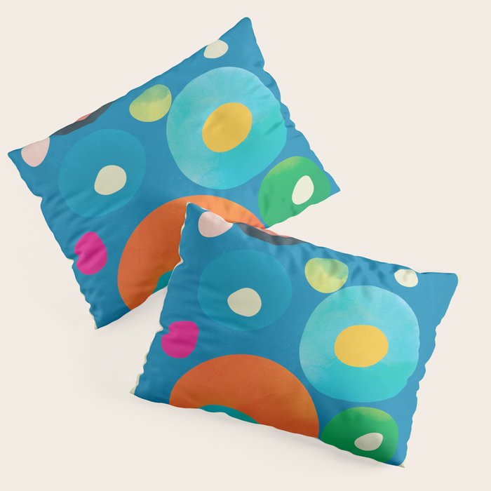 Mid-Century Abstract Balance 14 Pillow Sham Gallery Image 1