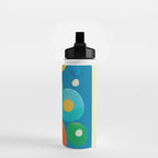 Mid-Century Abstract Balance 14 Water Bottle Gallery Image 2