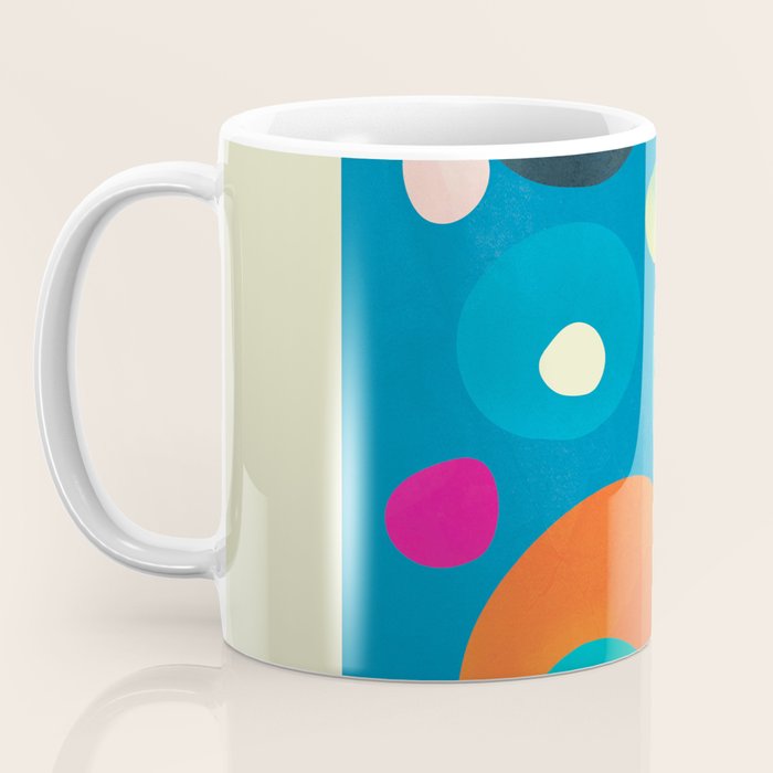 Mid-Century Abstract Balance 14 Coffee Mug Gallery Image 3
