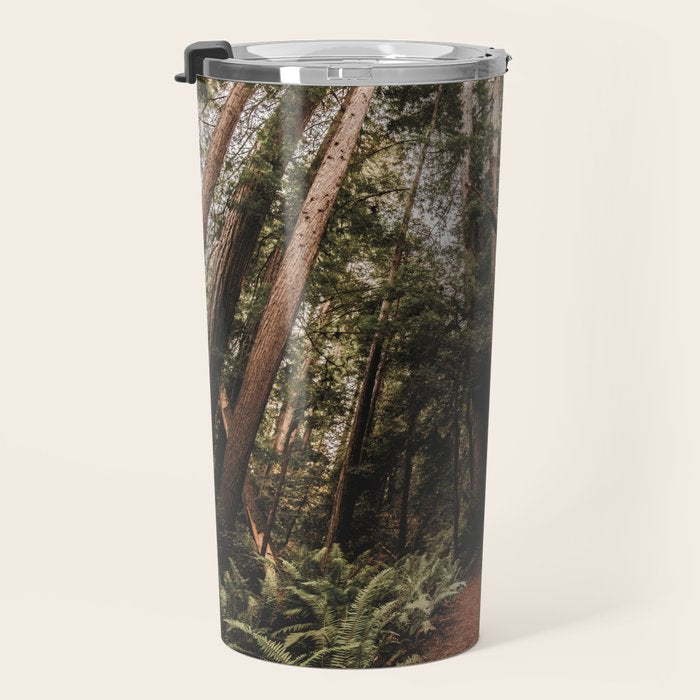 Forest Adventure - Redwood National Park Hiking Travel Mug Gallery Image 3