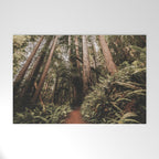 Forest Adventure - Redwood National Park Hiking Welcome Mat Gallery Image 1