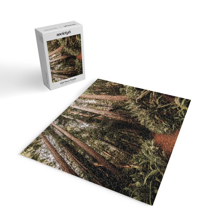 Forest Adventure - Redwood National Park Hiking Jigsaw Puzzle Gallery Image 2