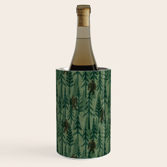 Subtle Sasquatch - Forest  Wine Chiller Gallery Image 1