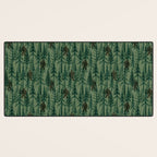 Subtle Sasquatch - Forest  Desk Mat Gallery Image 3