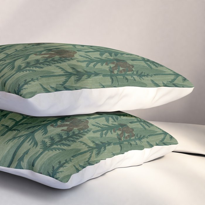 Subtle Sasquatch - Forest  Pillow Sham Gallery Image 3