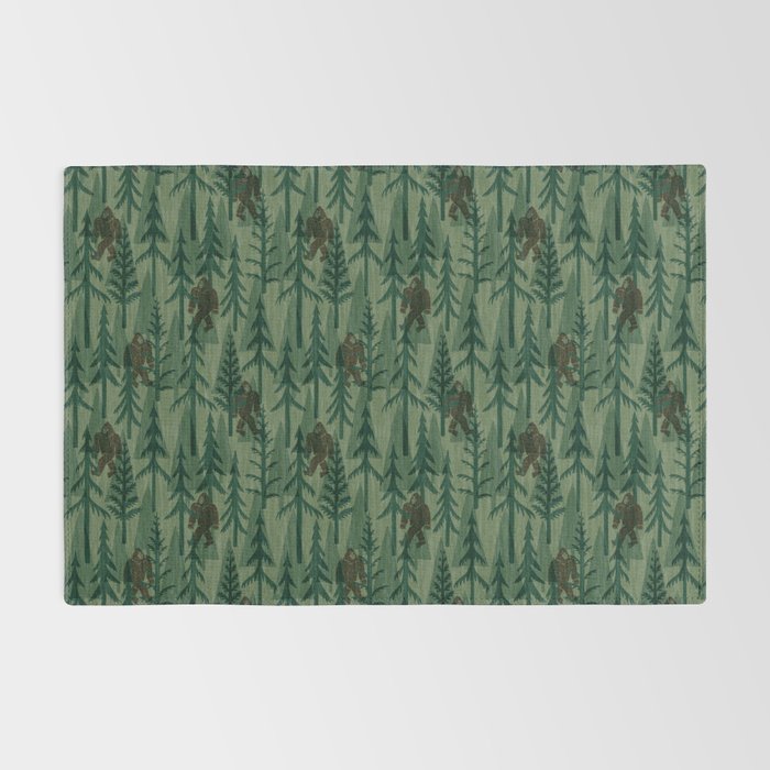 Subtle Sasquatch - Forest  Rug Gallery Image 2
