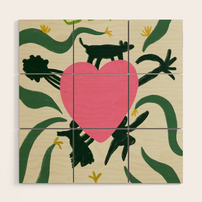 LOVE NOTE Wood Wall Art Gallery Image 1