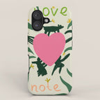 LOVE NOTE iPhone Case Gallery Image 1