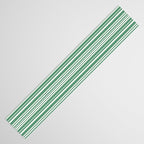 Classic Stripes XXXIX - Kelly Green Table Runner Gallery Image 3