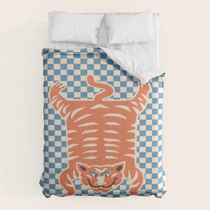 Tibetan tiger  Duvet Cover Gallery Image 6