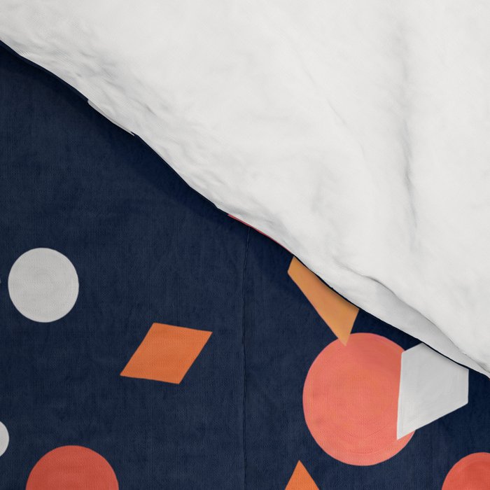 Cue the Confetti - Navy Palette Comforter Gallery Image 4