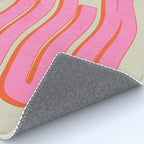 Favorite Word: Peach Wavy Edition Rug Gallery Image 4