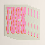 Favorite Word: Peach Wavy Edition Wrapping Paper Gallery Image 3