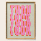 Favorite Word: Peach Wavy Edition Serving Tray Gallery Image 1