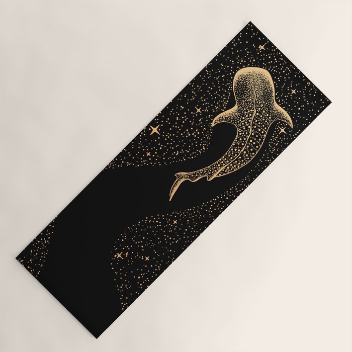 Star Eater Dark GOLD Version Yoga Mat Gallery Image 1