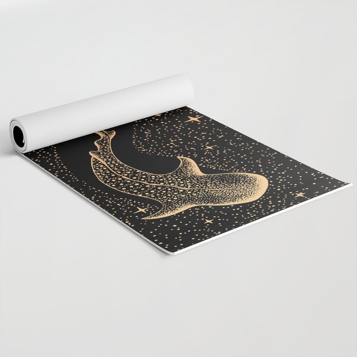 Star Eater Dark GOLD Version Yoga Mat Gallery Image 2