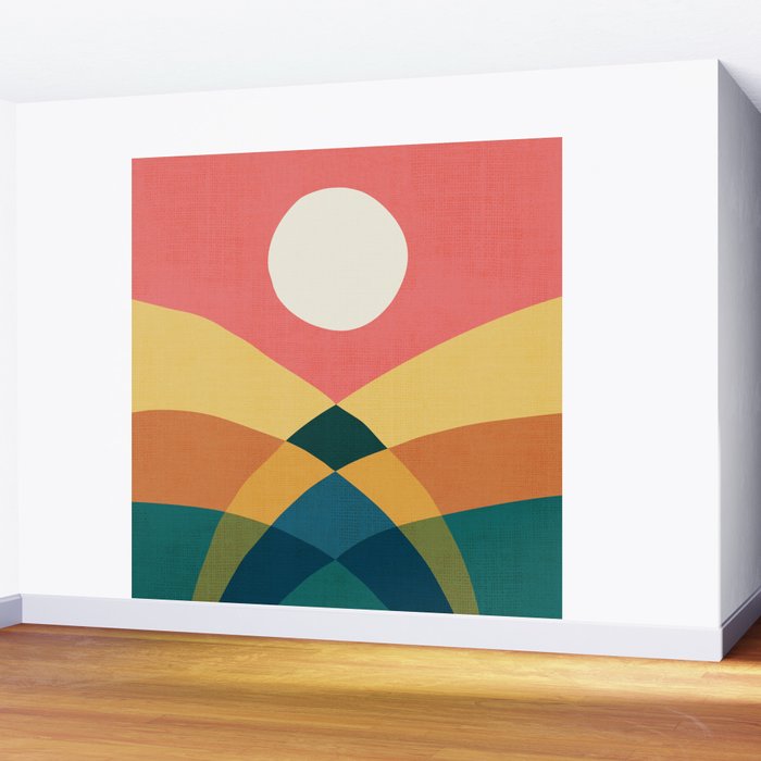 Rolling hills Wall Mural Gallery Image 2