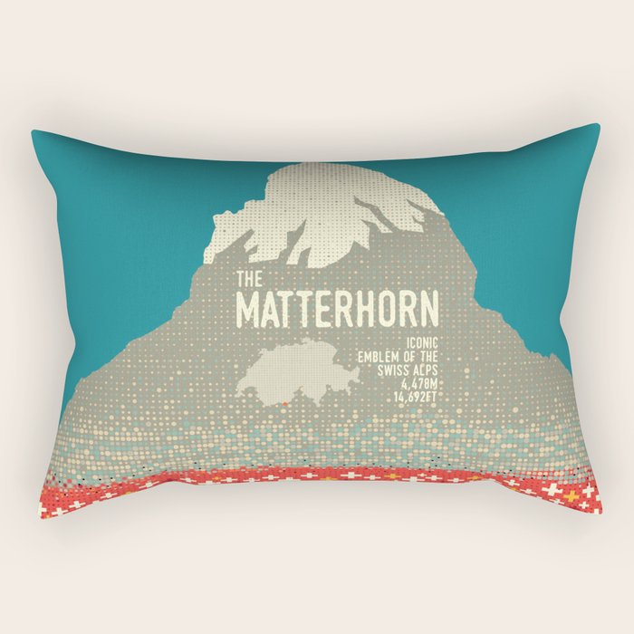 The Matterhorn Rectangular Pillow Gallery Image 1
