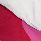 Red and Pink Candy Striped Waves Comforter Gallery Image 4