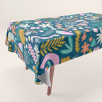Cute Insects Kids Pattern Tablecloth Gallery Image 1