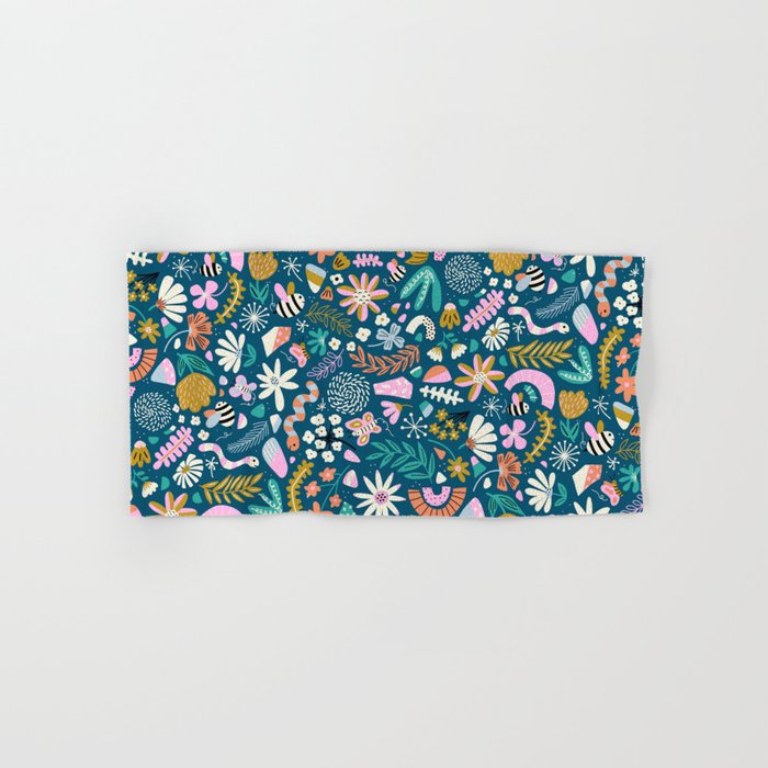 Cute Insects Kids Pattern Bath Towel Gallery Image 1