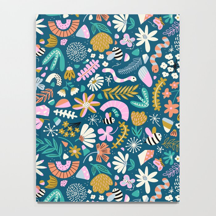 Cute Insects Kids Pattern Notebook Gallery Image 4