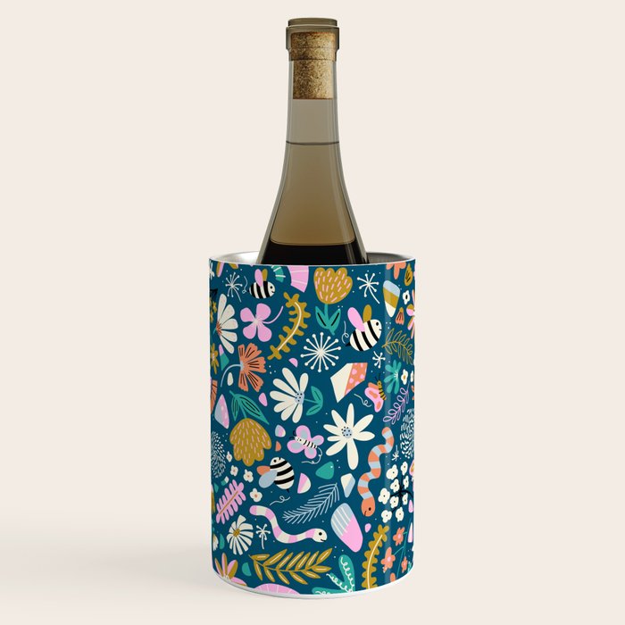 Cute Insects Kids Pattern Wine Chiller Gallery Image 2