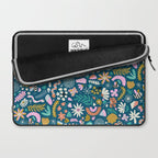 Cute Insects Kids Pattern Laptop Sleeve Gallery Image 2