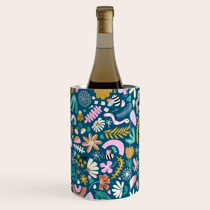 Cute Insects Kids Pattern Wine Chiller Gallery Image 3
