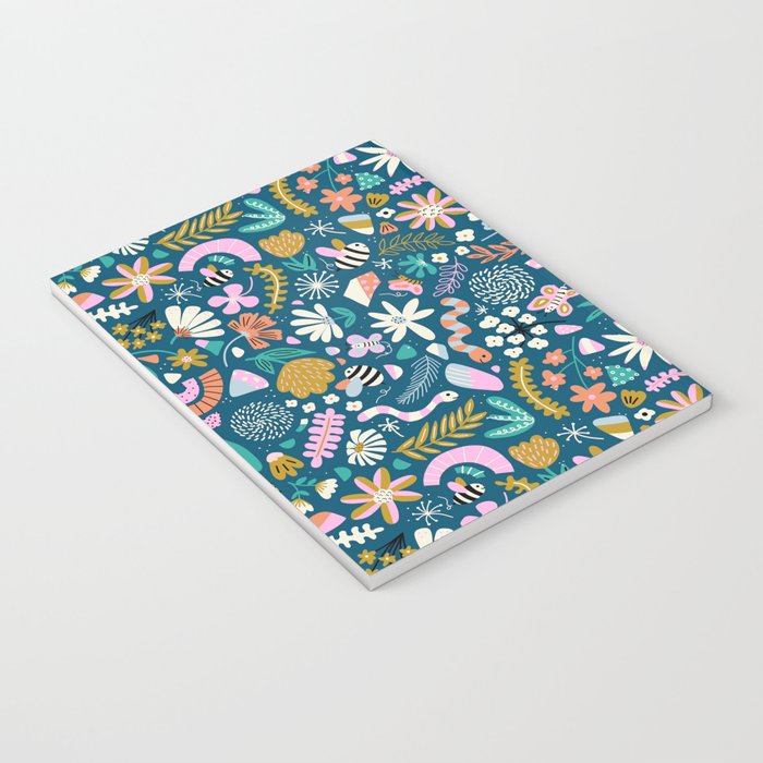 Cute Insects Kids Pattern Notebook Gallery Image 3