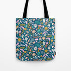 Cute Insects Kids Pattern Tote Bag Gallery Image 1