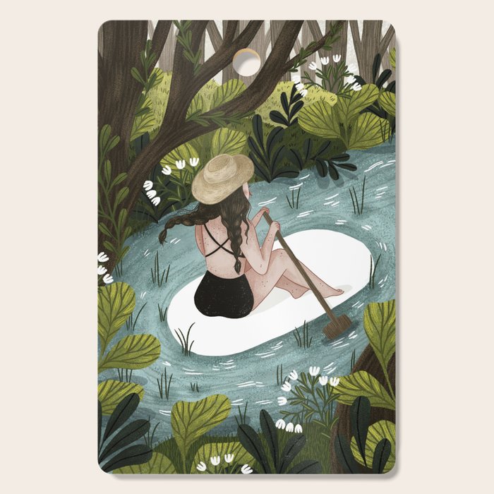 Down the River Cutting Board Gallery Image 1