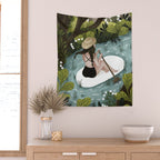 Down the River Wall Tapestry Gallery Image 2