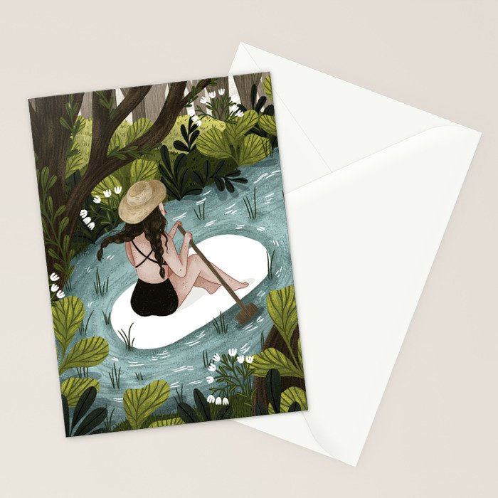 Down the River Stationery Card Gallery Image 2