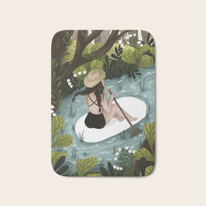 Down the River Bath Mat Gallery Image 1