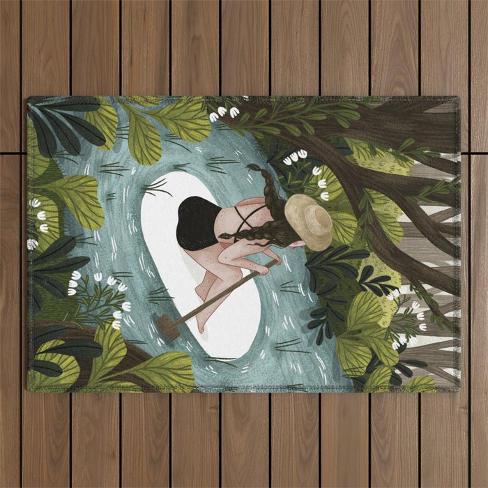 Down the River Outdoor Rug Gallery Image 1