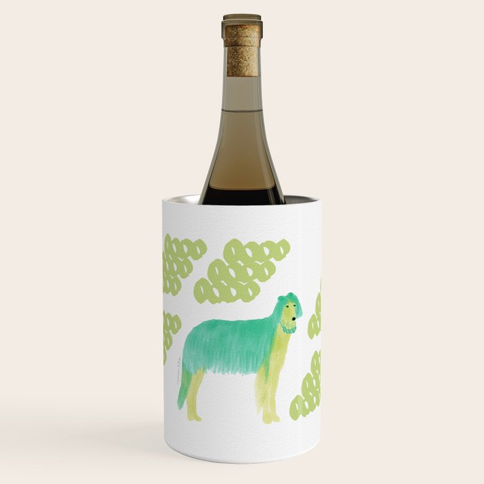 Stylish Dog - Green Wine Chiller Gallery Image 1