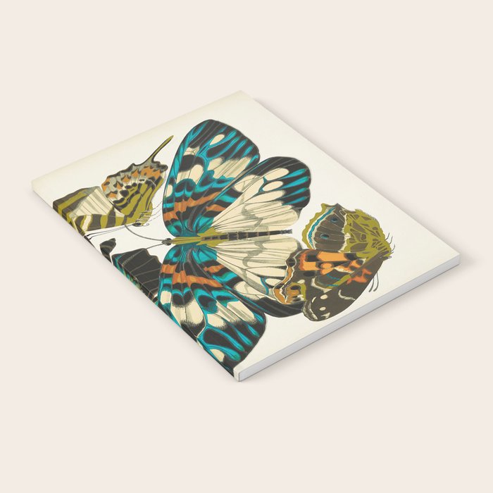 Vintage Butterfly Illustration EA Seguy Papillon Notebook Gallery Image 1