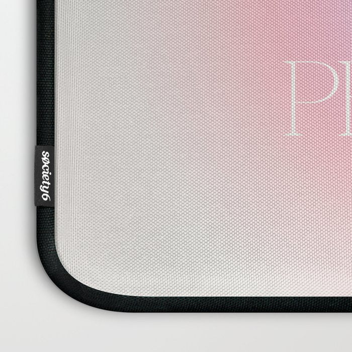 Trust The Process Gradient Lavender & Pink Laptop Sleeve Gallery Image 3