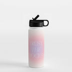 Trust The Process Gradient Lavender & Pink Water Bottle Gallery Image 1