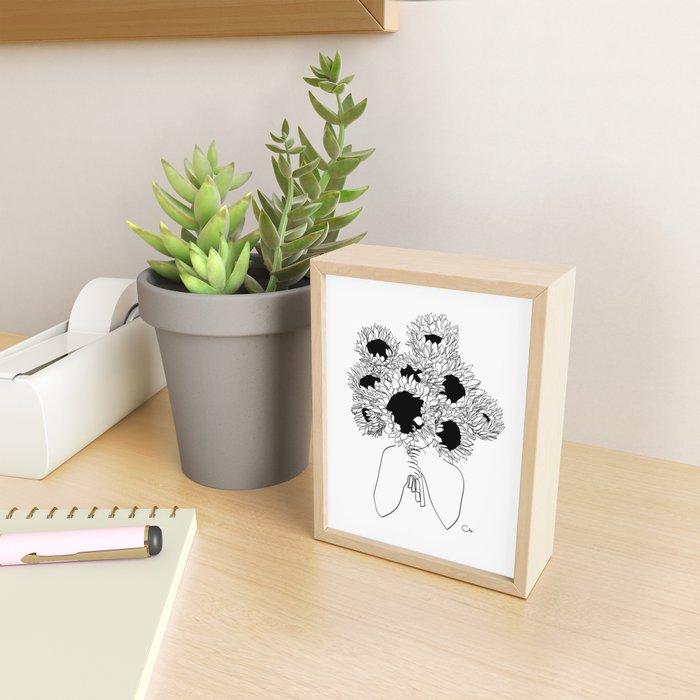 Hide Away Mini Art Print Gallery Image 2