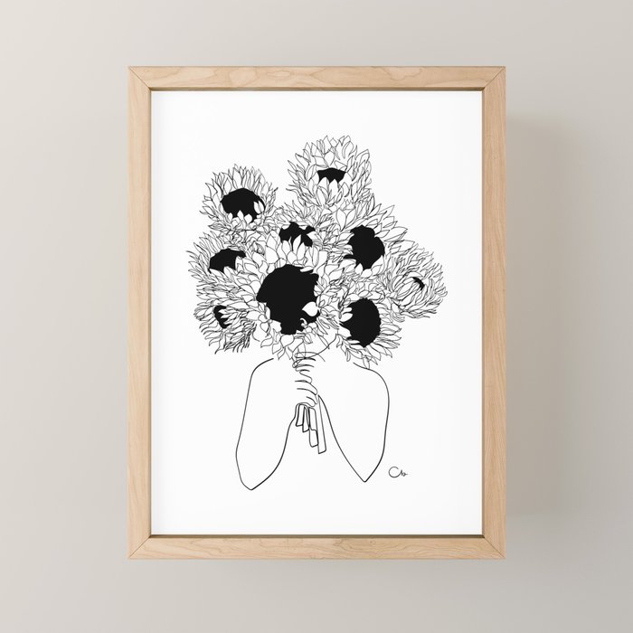 Hide Away Mini Art Print Gallery Image 1