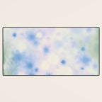 Daydream Daisies in a Soft Pastel Purple Haze Desk Mat Gallery Image 3