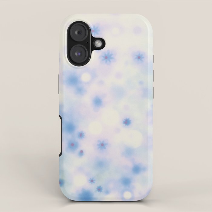 Daydream Daisies in a Soft Pastel Purple Haze iPhone Case Gallery Image 1
