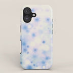 Daydream Daisies in a Soft Pastel Purple Haze iPhone Case Gallery Image 1