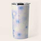 Daydream Daisies in a Soft Pastel Purple Haze Travel Mug Gallery Image 1