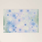 Daydream Daisies in a Soft Pastel Purple Haze Welcome Mat Gallery Image 1