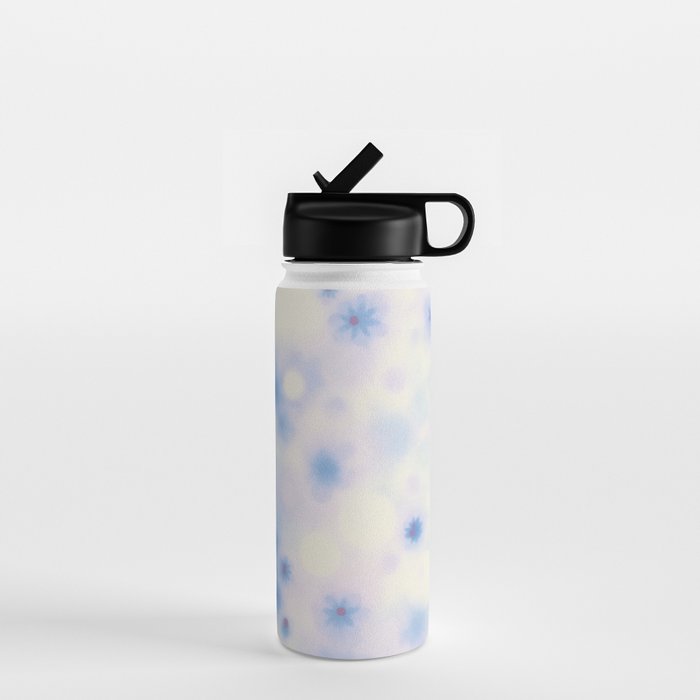 Daydream Daisies in a Soft Pastel Purple Haze Water Bottle Gallery Image 1