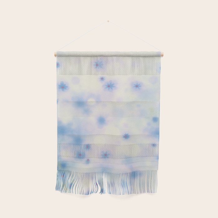 Daydream Daisies in a Soft Pastel Purple Haze Wall Hanging Gallery Image 1